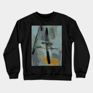 Art Acrylic artwork abstract Wind Crewneck Sweatshirt